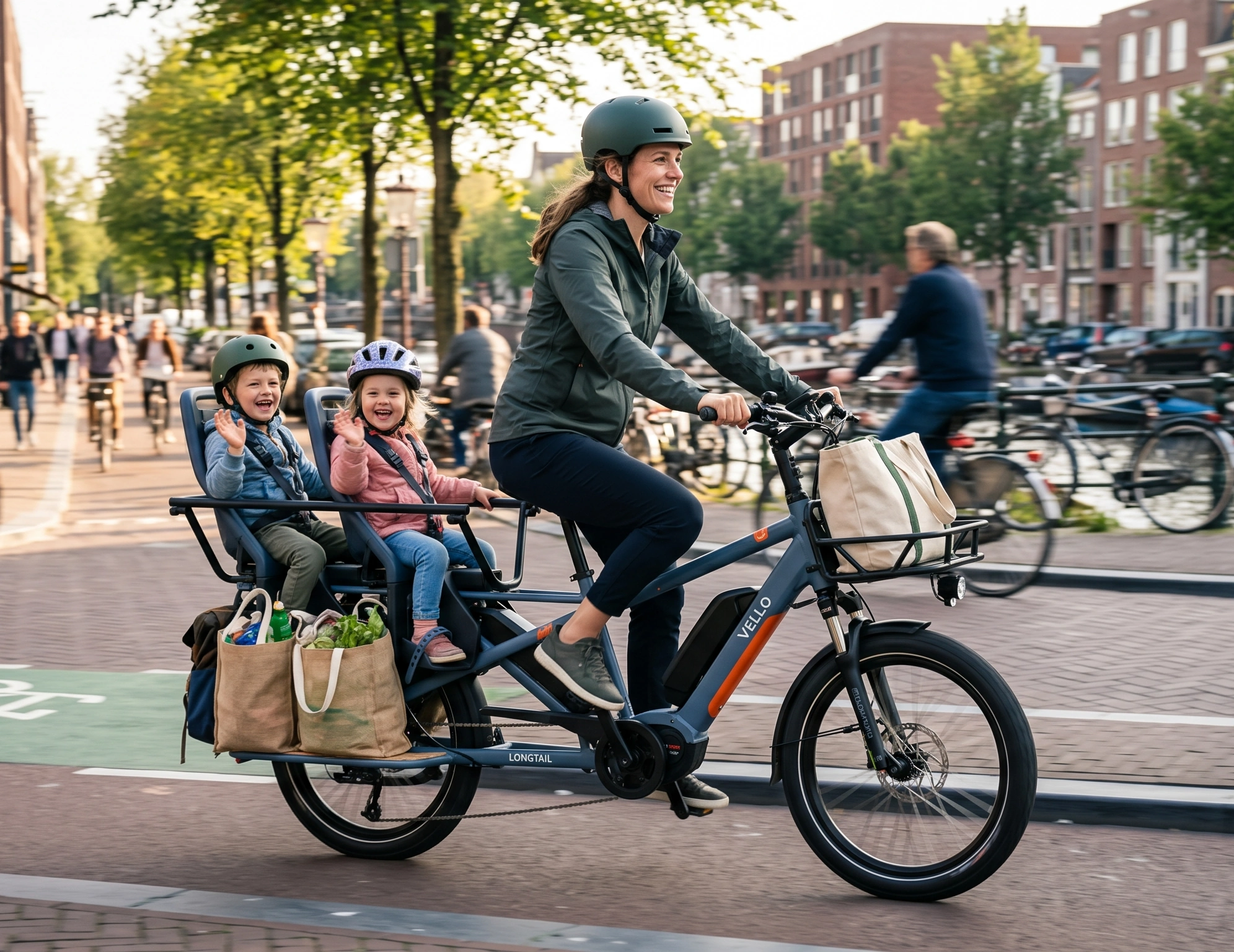 Passer au vélo longtail quand la famille s’agrandit : une vraie alternative à la voiture ?