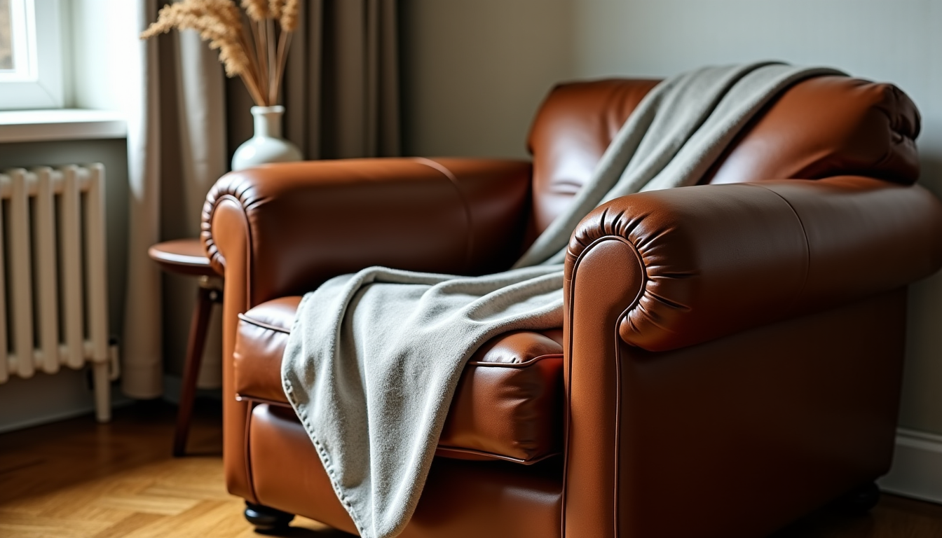 Comment protéger un fauteuil club sans casser le style ?