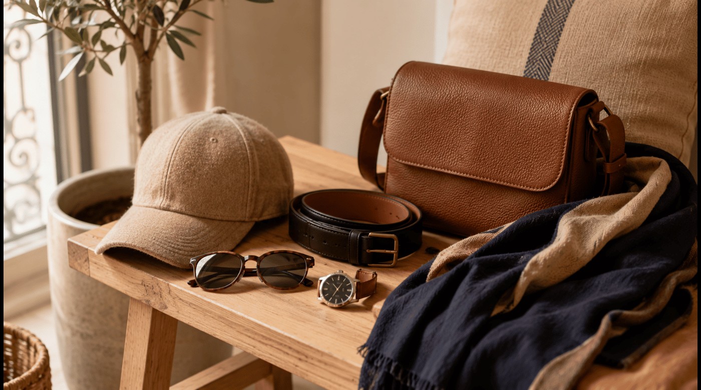 Accessoires de mode coordonnés pour composer un look réussi