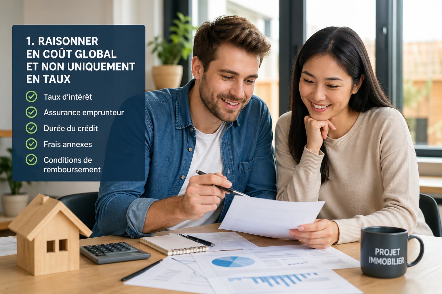 reflexion sur l'optimisation d'un prêt immobilier