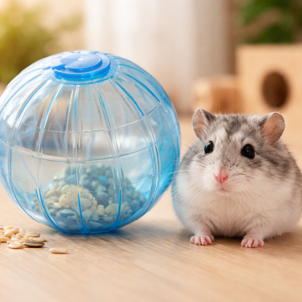 Boule d'exercice pour hamster russe : le guide complet pour son bien-être