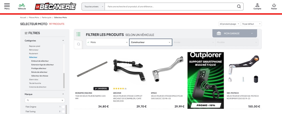 Sélecteur de vitesse moto tordu : peut-on le redresser ou faut-il le changer ?