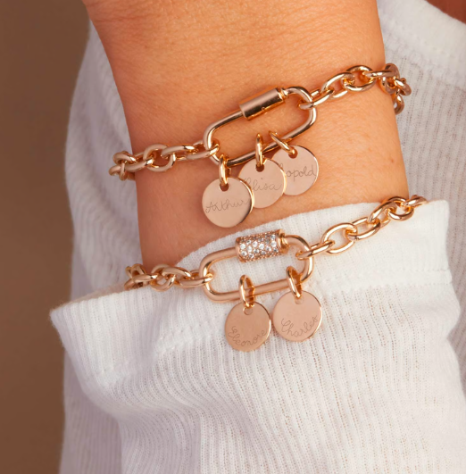 Bijoux personnalisés : découvrez la Carte Rose France de Merci Maman Boutique