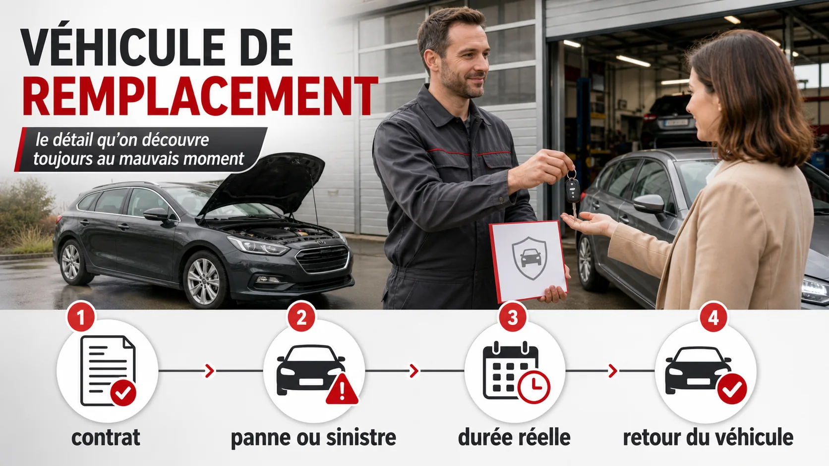 Véhicule de remplacement, le détail qu’on découvre toujours trop tard
