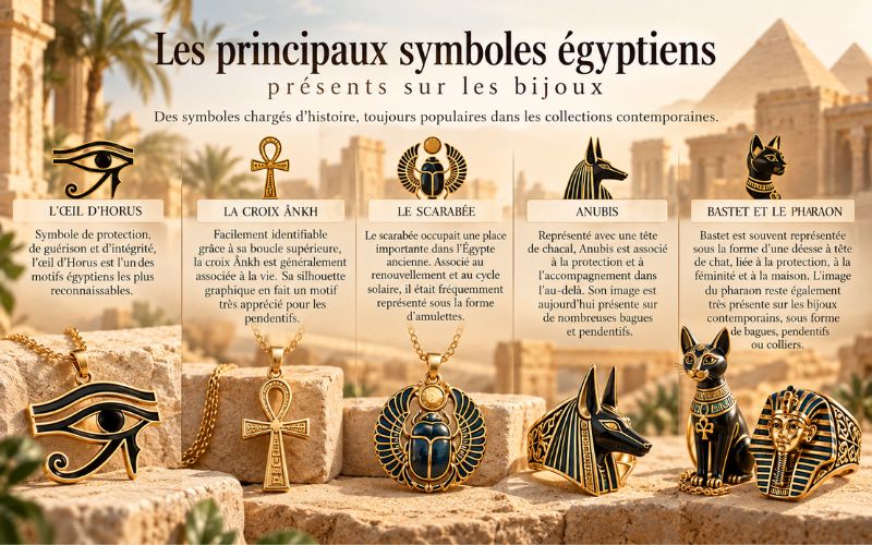Bijoux Egyptiens