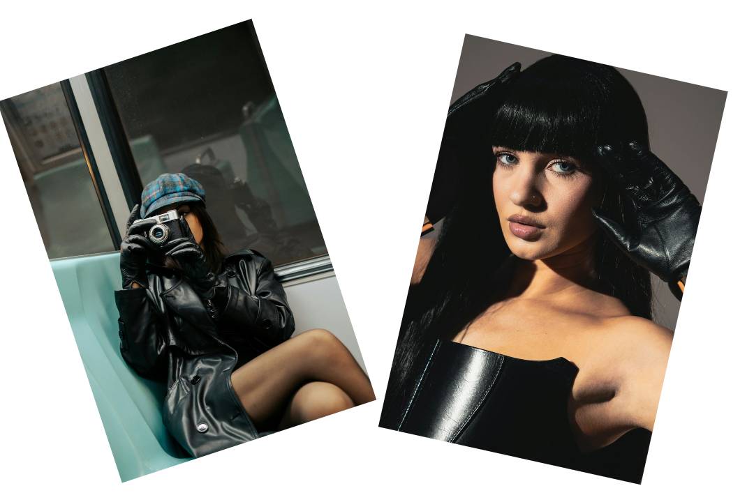 gant cuir femme style fashion