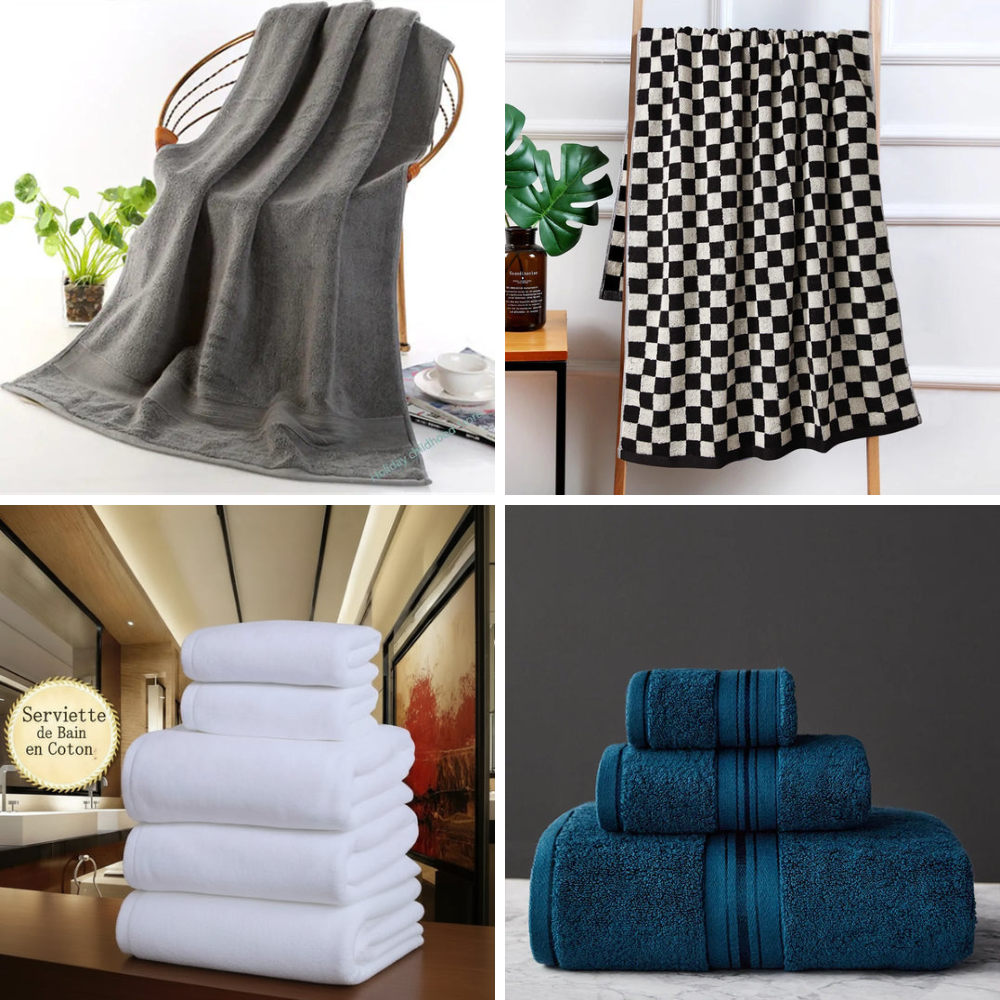 Serviette de bain hôtel