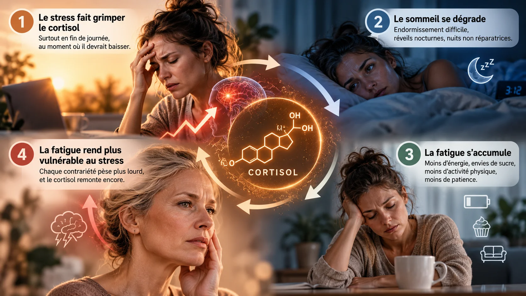 Stress Fatigue Vieillissement