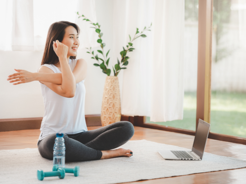 Participante à la formation stretching BeStretch