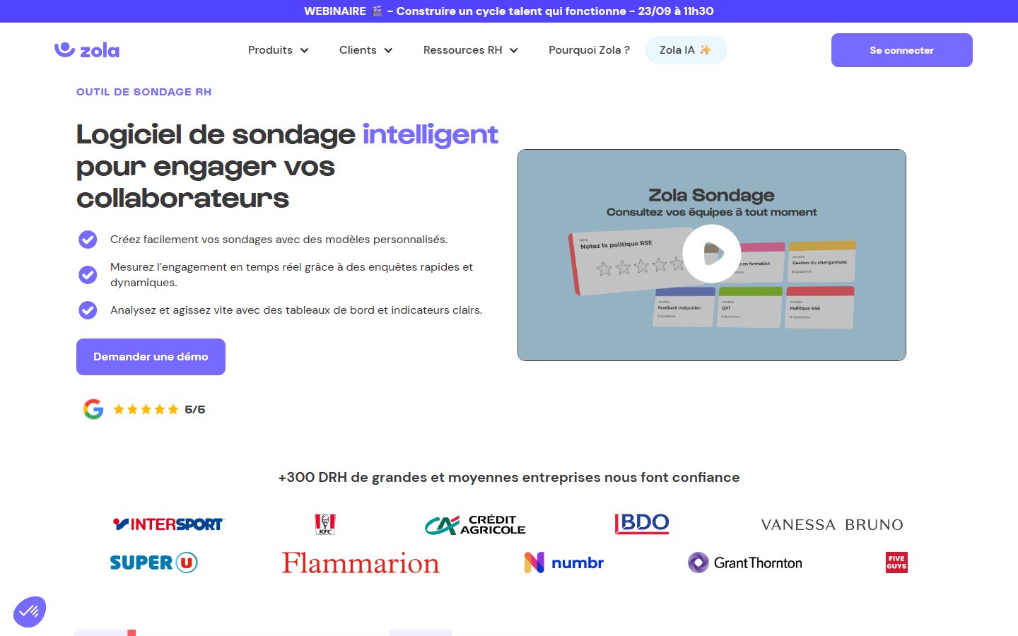 Logiciel eNPS : 7 outils pour mesurer l'engagement en ETI