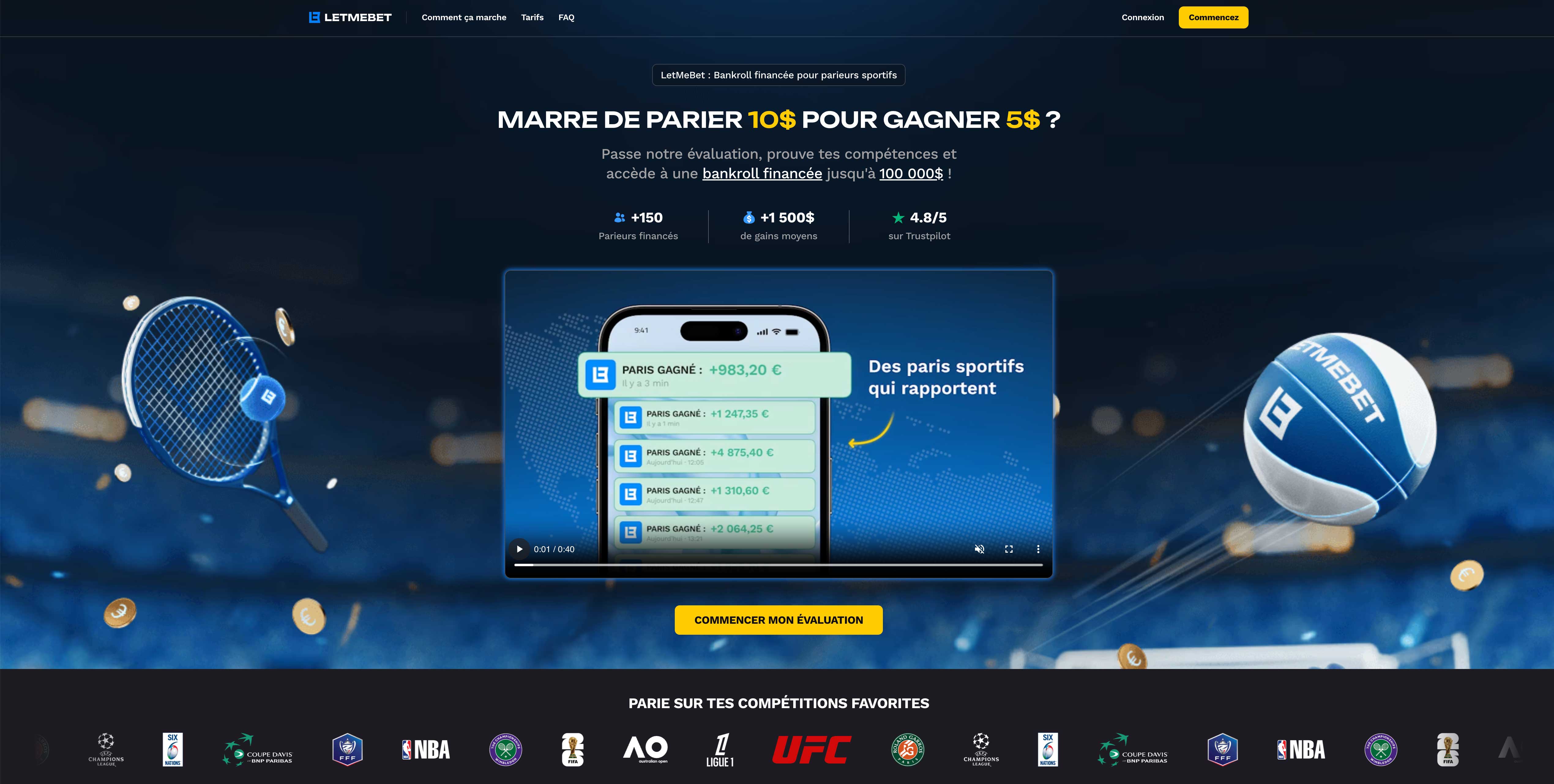 Homepage Letmebet