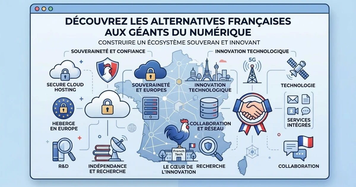 Alternatives fran&ccedil;aises aux g&eacute;ants du num&eacute;rique