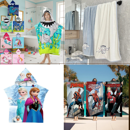 Serviettes de bain enfant