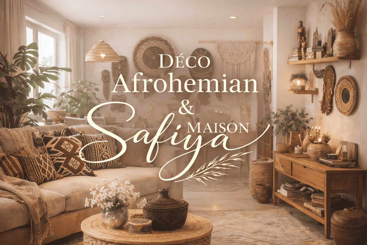 déco afrohemian et maison safiya
