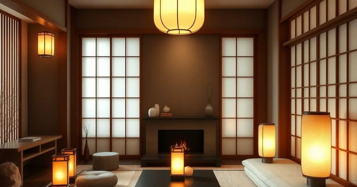 &eacute;clairage japonais