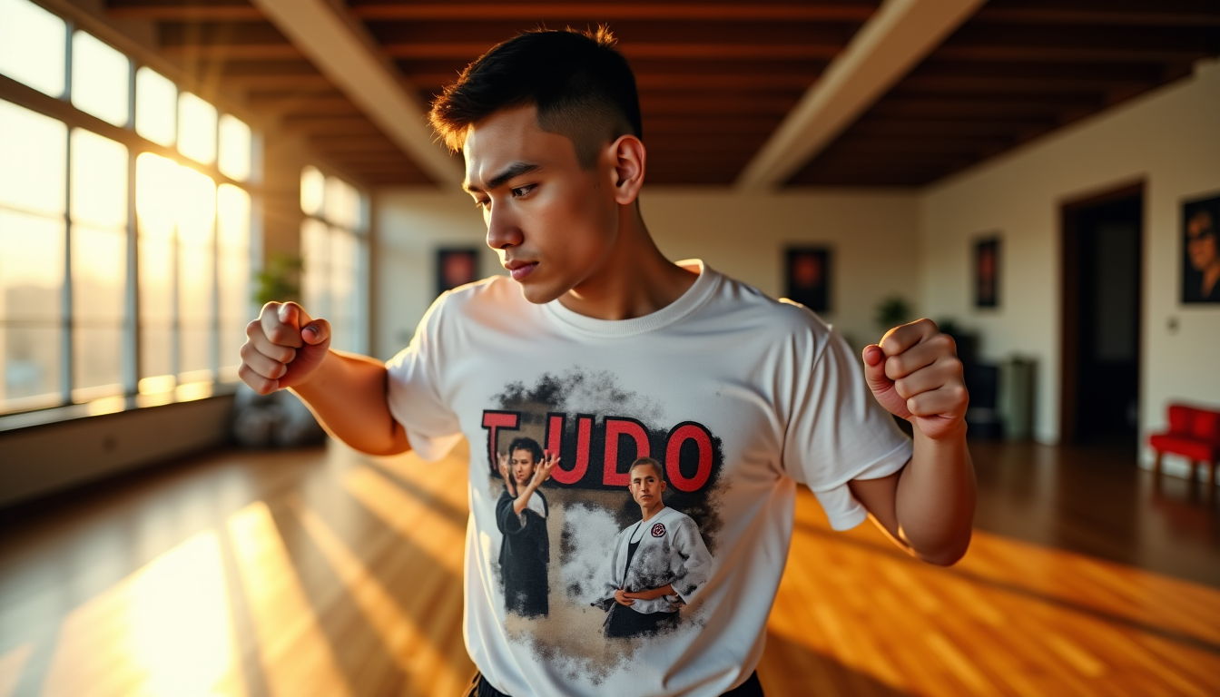 Découvrez le t-shirt « Touch Me » pour les passionnés de judo