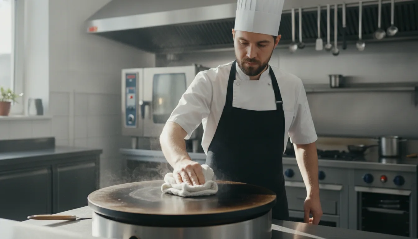 Comment diagnostiquer une panne sur une crêpière professionnelle ?