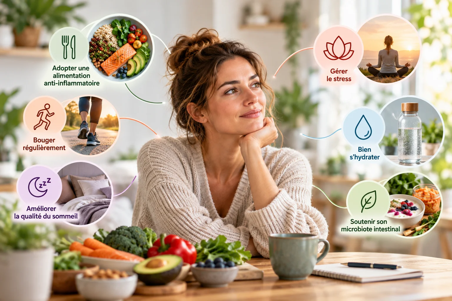 Habitudes anti-inflammatoires au quotidien