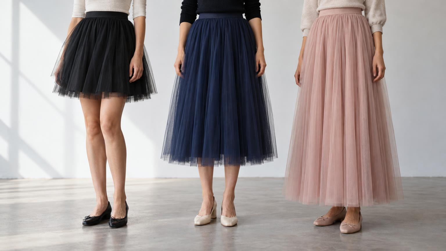 Comment porter une jupe en tulle au quotidien