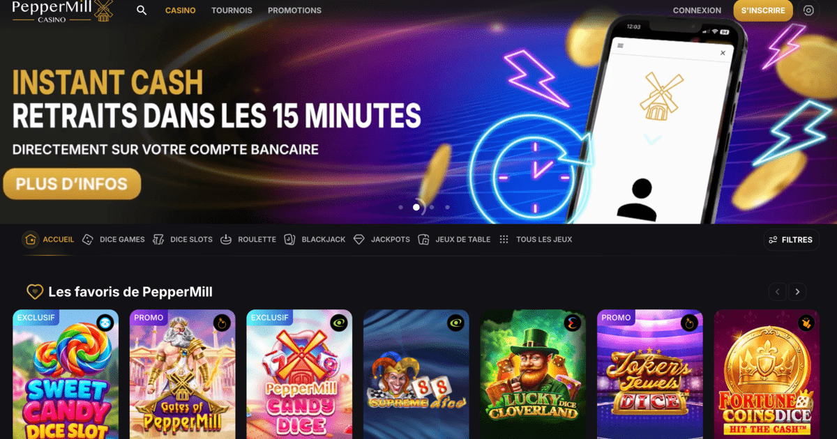 PepperMill Online Casino