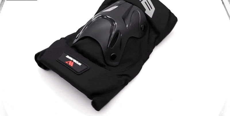 Genouillère Motocross Windproof noir