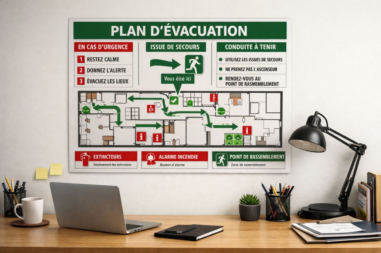 Comparatif des meilleurs prestataires pour vos plans d’évacuation