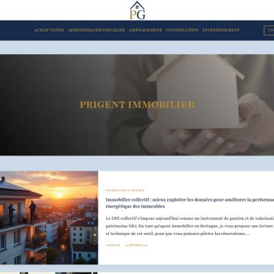 prigentimmobilier.fr