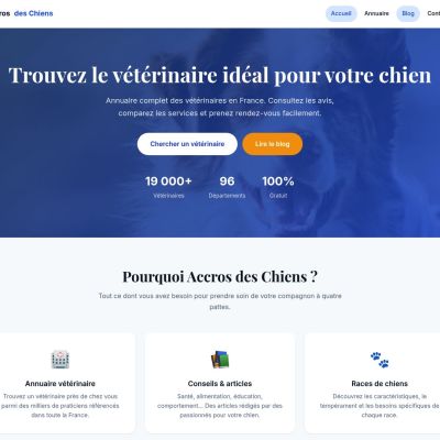 accrosdeschiens.com