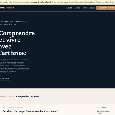 sanofi-arthrose.fr
